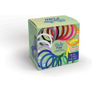 3Doodler FLOW Box Premium 20 PLA ??farieb pre 3D perá - univerzálny