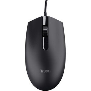 Trust Basi myš čierna