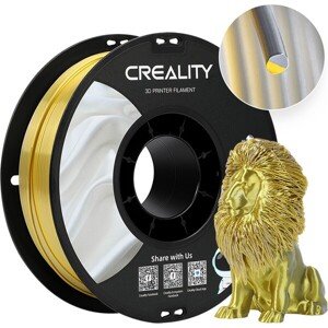 Creality CR-Silk filament 1,75 mm 1 kg zlatá/strieborná