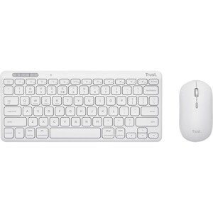 Trust Lyra Compact membránová klávesnica a myš (US) biela