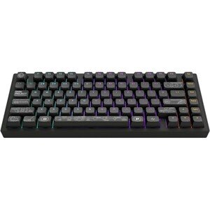 Dark Project ALU81A Terra Nova bezdrôtová mechanická klávesnica (US) čierna
