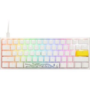 Ducky One 2 Pro Mini Cherry Red herná klávesnica (US) biela