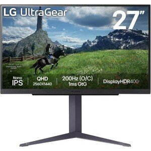 LG UltraGear 27GS85Q-B herný monitor 27"