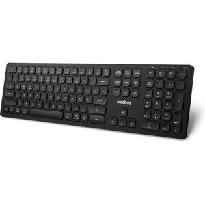 Niceboy Office K30 bezdrôtová klávesnica (CZ/SK) čierna