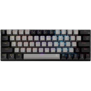 White Shark WAKIZASHI 2 herná mechanická klávesnica (US) šedočierna