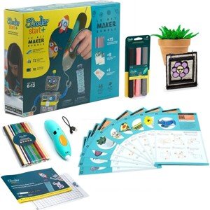 3Doodler 3D Pero Start+ Bundle + 147 náplní, 12 šablón, 9 kariet aktivít, podložka