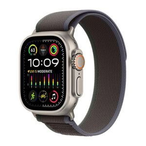 Apple Watch Ultra 2 GPS , 49mm , titánové puzdro  s trailovým remienkom modrá/čierna - S/M