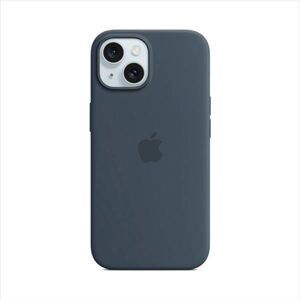 Silikónový zadný kryt pre Apple iPhone 15 s MagSafe, búrkovo modrá MT0N3ZM/A