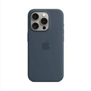 Silikónový zadný kryt pre Apple iPhone 15 Pro s MagSafe, búrkovo modrá MT1D3ZM/A