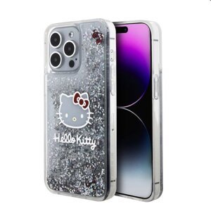 Zadný krytHello Kitty Liquid Glitter Electroplating Head Logo pre Apple iPhone 15 Pro Max, transparentné 57983116908