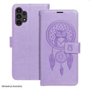 Puzdro MEZZO Book dreamcatcher pre Apple iPhone 15, fialové TEL214431