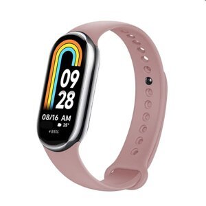 FIXED Silikónový remienok pre Xiaomi Mi Band 8, ružový