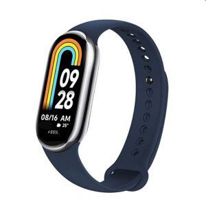 FIXED Silikónový remienok pre Xiaomi Mi Band 8, modrý