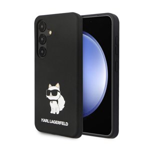 Zadný kryt Karl Lagerfeld Liquid Silicone Choupette NFT pre Samsung Galaxy S24, čierny 57983119535