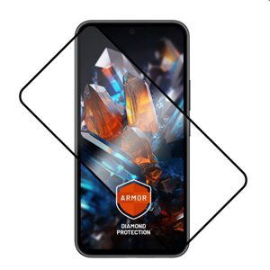 FIXED Armor prémiové ochranné tvrdené sklo pre Samsung Galaxy A55 5G, čierne FIXGA-1263-BK