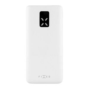 FIXED Zen 20 Powerbank with LCD display and PD 20W output, 20,000 mAh, white, vystavený, záruka 21 mesiacov FIXZEN-20-WH