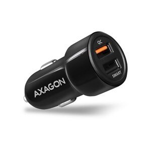 Autonabíjačka AXAGON PWC-QC5 QuickCharge 3.0 - 31W, Black, vystavený, záruka 21 mesiacov PWC-QC5