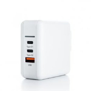 ER POWER Sieťová nabíjačka GaN USB-C, 65 W, biela ERPW65G2C1ATWH