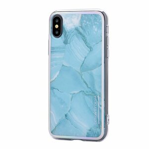 Devia kryt Landscape Case pre iPhone X/XS - Green DEV-305948