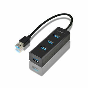 AXAGON HUE-S2B 4x USB 3.0 hub s podporou rýchlonabíjania