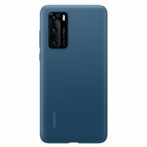 Puzdro originálne Silicone Case pre Huawei P40, blue 51993721