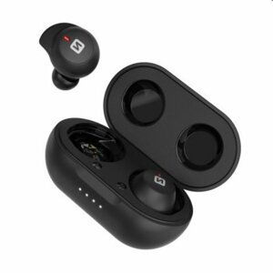 Bluetooth slúchadlá Swissten TWS Stonebuds, čierne 54100200