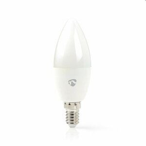 Nedis SMART LED žiarovka WIFILW13WTE14, E14, biela