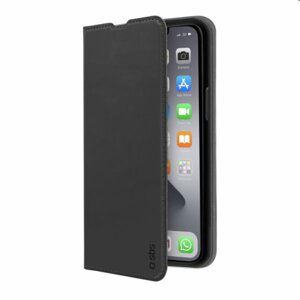 Knižkové puzdro SBS Book Wallet Lite pre iPhone 13, čierna TEBKLITEIP1361K