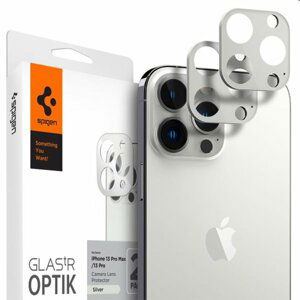 Spigen ochranné sklo na fotoaparát pre iPhone 13 Pro/13 Pro Max, strieborné AGL04033