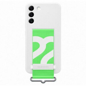 Puzdro Silicone Strap Cover pre Samsung Galaxy S22 Plus, white EF-GS906TWEGWW