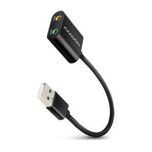 AXAGON ADA-12 USB2.0 - Stereo Audio Mini Adapter, 15cm cable