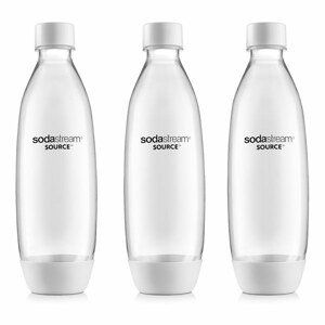 SodaStream fľaše FUSE 3x 1l bílá
