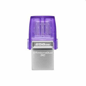 USB kľúč Kingston DataTraveler MicroDuo 3C, 256GB, USB 3.2 (gen 1) s USB-C konektorom DTDUO3CG3/256GB
