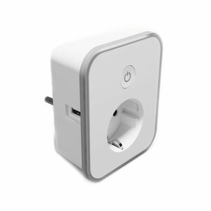 Tesla Smart Plug 2 USB, biela