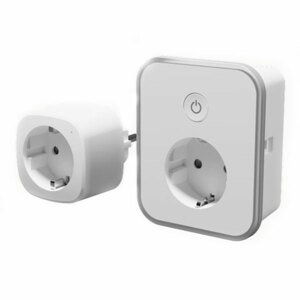 Tesla Smart Plug Dual 2 USB + Smart Plug, biela