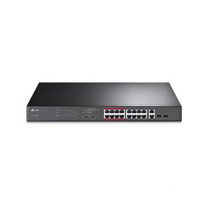 TP-Link TL-SL1218MP, 16 + 2 portový Unmanaged PoE Switch