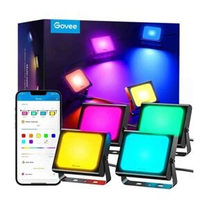 Govee Flood Lights exteriérové SMART LED svetlá, 4 ks