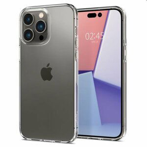 Zadný kryt Zadný kryt Spigen Liquid Crystal Glitter pre Apple iPhone 14 Pro, transparentná ACS04953