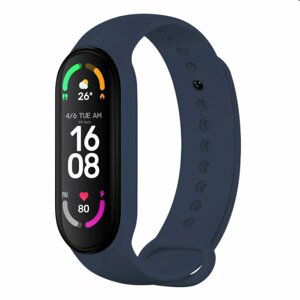 FIXED Silikónový remienok pre Xiaomi Band 7/ Mi Band 6/ Mi Band 5, modrý