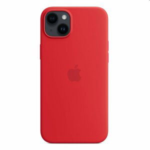 Silikónový zadný kryt pre Apple iPhone 14 Plus s MagSafe, (PRODUCT) červená MPT63ZM/A