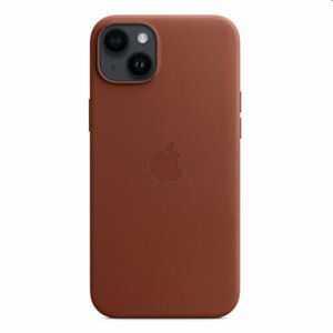 Apple iPhone 14 Plus Leather Case with MagSafe, umber MPPD3ZM/A