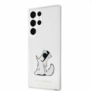 Zadný kryt Karl Lagerfeld PC/TPU Choupette Eat pre Samsung Galaxy S23 Ultra, transparentná 57983112895