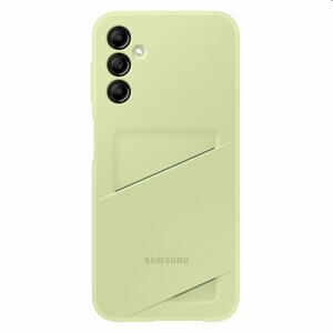 Puzdro Card Slot Cover pre Samsung Galaxy A14 a A14 5G, lime EF-OA146TGEGWW