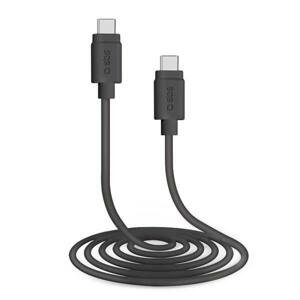 SBS Kábel USB-C/USB-C 2.0, 1.5 m, čierna TECABLETCC20K