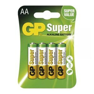 GP Super Alkaline AA 4ks 1013214000