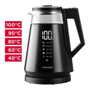 Concept RK4170 digitálna rýchlovarná kanvica Thermosense 1,7 l