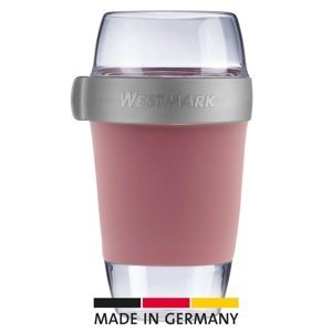 Westmark Trojdielna dóza na jedlo, 1150 ml, ružová