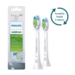 Philips Sonicare Optimal White štandardná veľkosť náhradnej hlavice HX6062/10, 2 ks