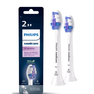 Philips Sonicare Sensitive štandardná veľkosť náhradnej hlavice HX6052/10, 2 ks