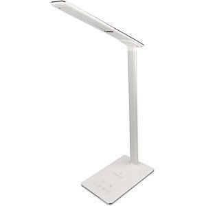 Retlux RTL 198 Stolná LED lampa s Qi dobíjaním biela, 5 W, 250 lm